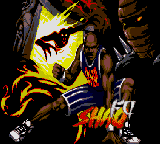 Заставка игры Shaq Fu